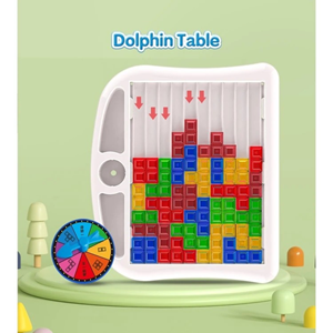 میز نقاشی پروژکتور دار کودک طرح دلفین TETRIS PROJECTION PAINTING TABLE-اسباب بازی